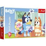 Trefl Детски пъзел Trefl от 30 части - С Блуи винаги е забавно (18324) - baby