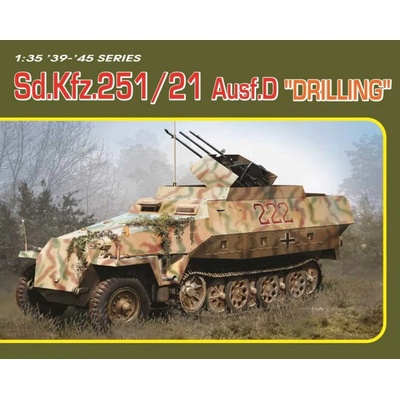 Dragon Model Kit military 6862 Sd.Kfz.251/21 Ausf.D DRILLING 1:35