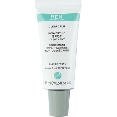 Ren Clean Skincare Clearcalm 3 Non-Drying Spot lokální péče na akné 15 ml