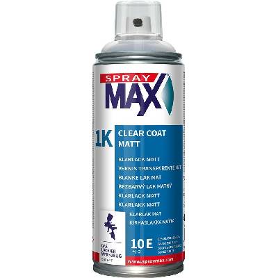 Matný číry lak v spreji SprayMax 1K Clear Coat Matt 400 ml 680050