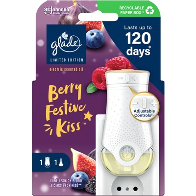 Glade Electric Berry Festive Kiss 1+20 ml