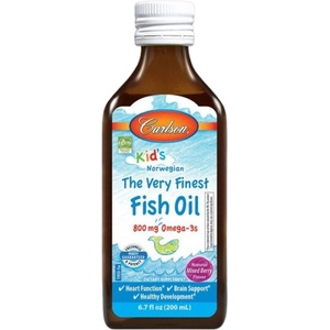 Carlson Labs Kid's The Very Finest Fish Oil 800 mg [200 мл] Горски плодове