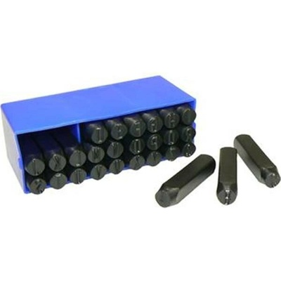 Triumf 100-01124 - Razidla do kovu velikost 6 mm - sada písmen (abeceda)