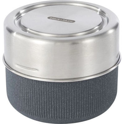 black+blum Кутия за обяд 600 мл, сива, стъкло, Black+Blum (BBGRLBM015)