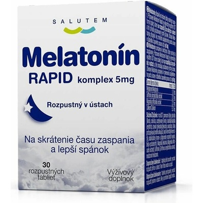 Salutem Melatonin RAPID komplex 5 mg 30 tabliet