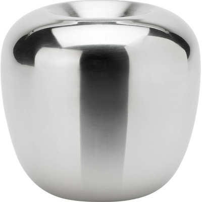 Svietnik na čajovú sviečku ORA 8 cm, strieborná farba, nerezová oceľ, Stelton