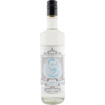 Ron Cristóbal Blanco 38% 0,7 l (čistá fľaša)