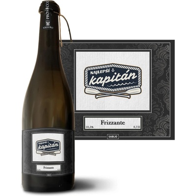Sablio Najlepší kapitán Prosecco biele suché šumivé víno 10,5 % 0,75 l (holá fľaša)