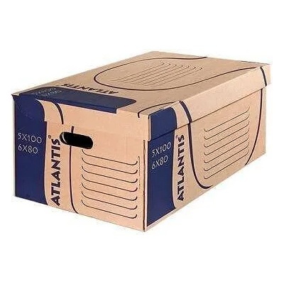 Atlantis Кашон за архивни кутии Atlantis, картонен, 540x360x253 mm, кафяв