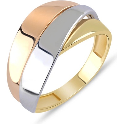 Lillian Vassago prsten z kombinovaného zlata LLV59 GR001