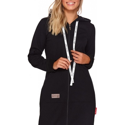 Doctor Nap Zipped Dressing Gown Smz 4136 black