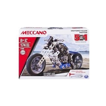 Meccano Motocykly 5v1