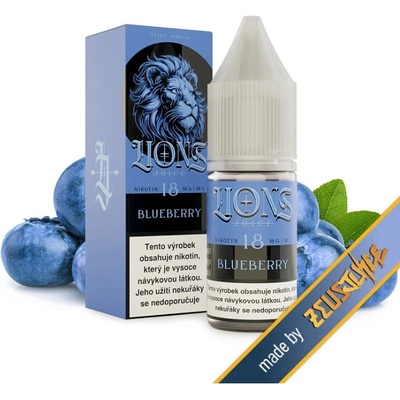 Lions Juice Blueberry freebase 10 ml 6 mg