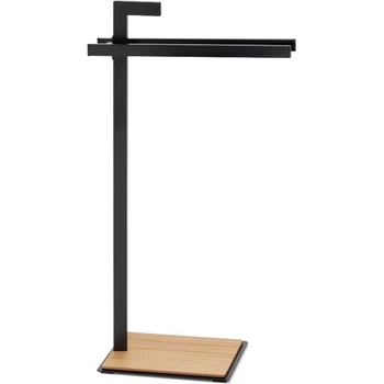 Kela Стойка за кърпи Kela - OAK, дърво и черен мат (KELA 24261)