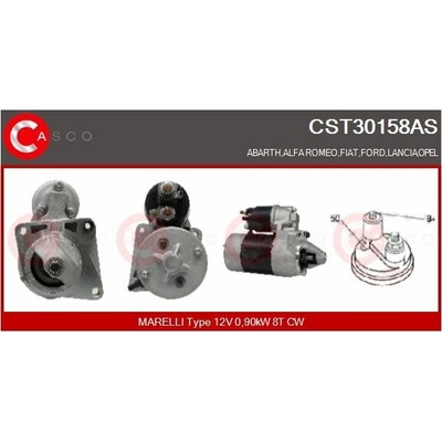Startér CASCO CST30158AS