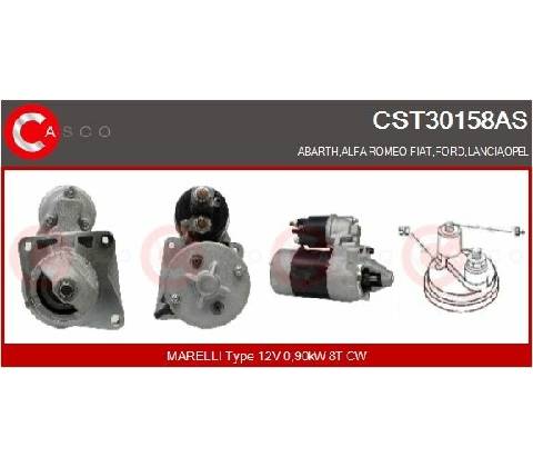 Startér CASCO CST30158AS