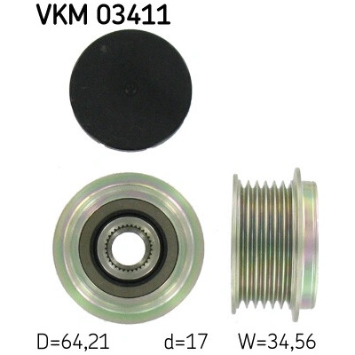 Předstihová spojka SKF VKM 03411 (VKM03411)