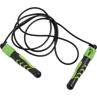 Schildkröt Fitness Въже за скачане Schildkröt fitness Jump Rope Mit Zählwerk Skipping rope - Black / Green - размер One Size (580-1883-0111)
