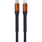 Leki Кабел Leki bycph Pro от USB-C към Lightning, 1m, Черен (8-62)