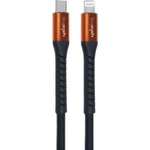 Leki Кабел Leki bycph Pro от USB-C към Lightning, 1m, Черен (8-62)