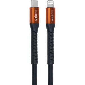 Leki Кабел Leki bycph Pro от USB-C към Lightning, 1m, Черен (8-62)