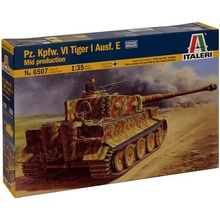 Italeri Model Kit tank 6507 Pz.Kpfw.VI TIGER I Ausf.E mid production 33-6507 1:35