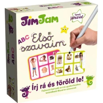 Dohány JimJam: Пиши и изтривай! Първите ми думи - образователен на унгарски език (646-04JJ)
