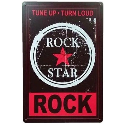 Ceduľa Rock Star