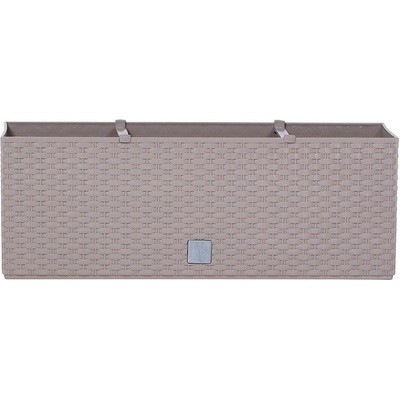 Prosperplast Plastové samozavlažovací truhlíky Rato Case mocca 51,4 x 19,2 cm