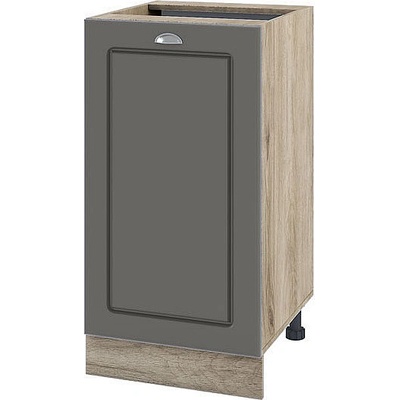 ИРИМ Долен кухненски шкаф Сити АРФ-Цимент мат-06-28 45 см