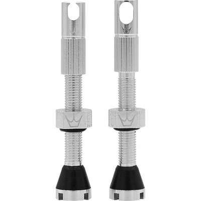 Peaty's MK2 Tubeless Valves 42 mm silver 42 mm