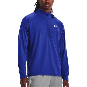 Under Armour Тениска с дълъг ръкав Under Armour UA STREAKER HALF ZIP-BLU 1361474-401 Размер XL