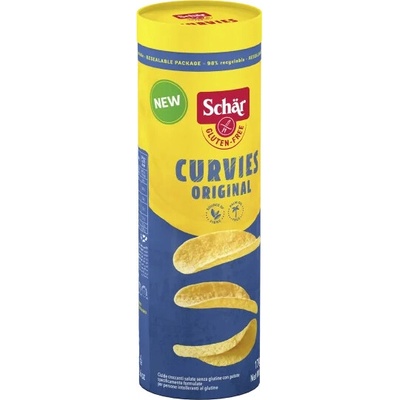 Schär Curvies Original chrumkavé chipsy bez lepku 170 g