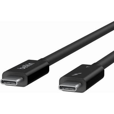 Belkin Кабел Belkin Thunderbolt 4 Cable Passive USB-C към USB-C Cable 1M, Черен (INZ003bt1MBK)