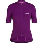Rapha Дамска фланелка с къс ръкав за колоездене Rapha Women's Brevet Element Jersey Cycling jersey - Fern / White (156-2872-0214)