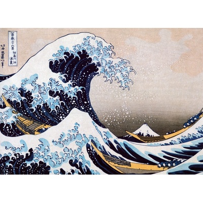 Eurographics 3D puzzle Hokusai: Veľká vlna Kanagawy 300 ks