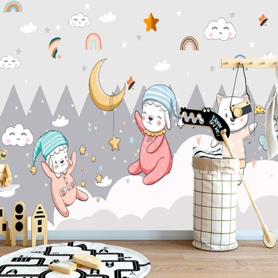 Art gift Тапет за детска стая - Пижамено парти