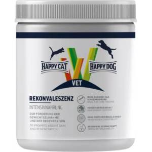Happy Dog VET Diet Convalescence хранителна добавка за възстановяване за насърчаване на наддаване на тегло и регенерация за кучета - 200 гр, Германия 60614