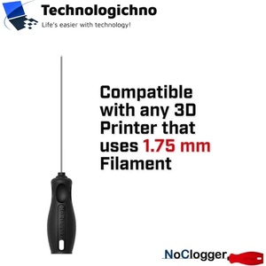 NoClogger Tool for 1.75mm Filament 220mm Long (15120200235)