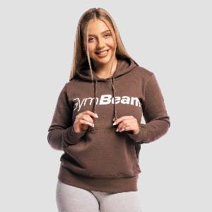 GymBeam Дамски суичър Athlete Cocoa XXL