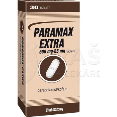 Paramax Extra 500 mg/65 mg tablety tbl. 30 x 500 mg/65 mg
