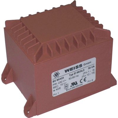 Weiss Elektrotechnik 85/425 transformátor do DPS 1 x 230 V 1 x 24 V/AC 50 VA 2.08 A
