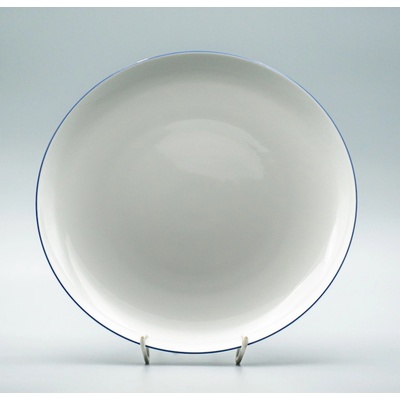 Thun TOM modrá linka Porcelánový Talíř mělký 26 cm