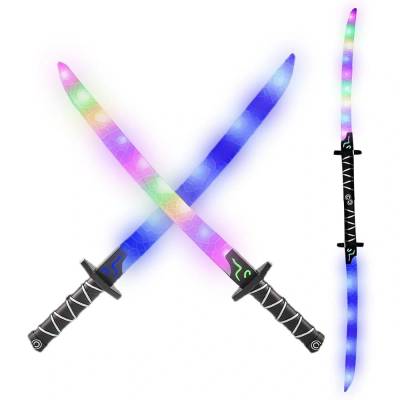 Двоен самурайски меч със светлинни ефекти 133 см. М21-313