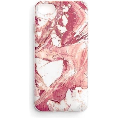 Pouzdro Wozinsky Marble Xiaomi Poco F3 růžové