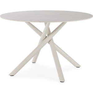 Marckeric Кръгла трапезна маса с керамичен плот ø 119, 5 cm Talia - Marckeric (19677)