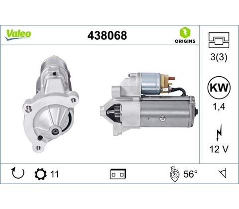 Startér VALEO 438068