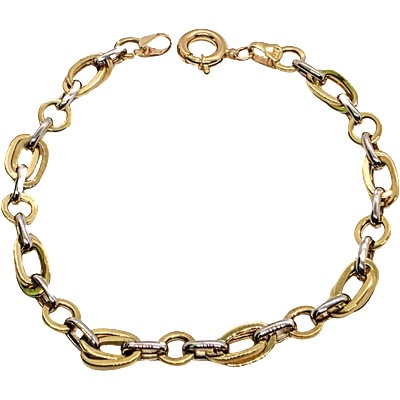 VipGold Златна дамска синджирна гривнa 4, 54 гр (GRS059)