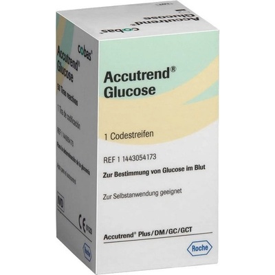 РОШ accutrend plus ТЕСТ ЛЕНТИ ГЛЮКОЗА 25 БР