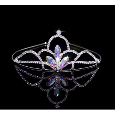 B-Top postříbřená korunka do vlasů s AB krystaly – Hledejceny.cz
